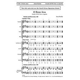 Pavane O Bone Jesu SATB a cappella composed by Jesse Beulke