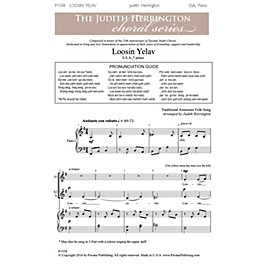 Pavane Loosin Yelav SSA arranged by Judith Herrington