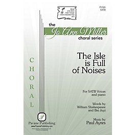 Pavane The Isle Is Full of Noises SATB composed by Paul Ayres