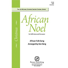 Pavane African Noel SATB arranged by Ken Berg