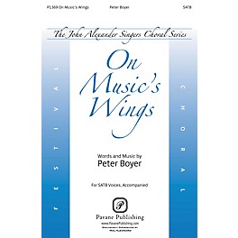 Pavane On Music's Wings SATB composed by Peter Boyer