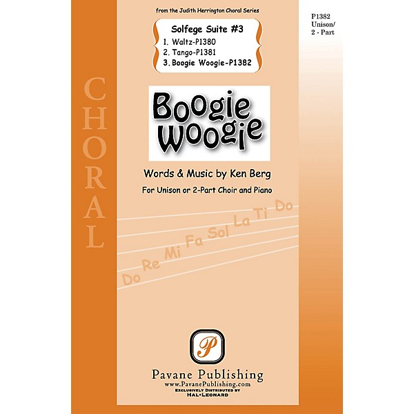 Pavane Boogie Woogie (from Solfege Suite #3) 2-Part composed by Ken Berg