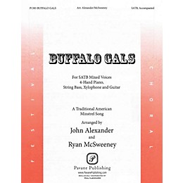 Pavane Buffalo Gals SATB arranged by John Alexander