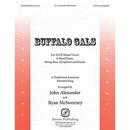 Pavane Buffalo Gals SATB arranged by John Alexander