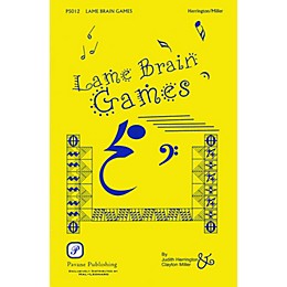 Pavane Lame Brain Games RESOURCE BK composed by Judith Herrington