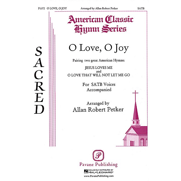 Pavane O Love, O Joy (SATB) SATB composed by Allan Petker