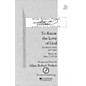 Pavane To Know the Love of God SATB composed by Allan Robert Petker thumbnail