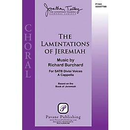 Pavane The Lamentations of Jeremiah SSATB A Cappella composed by Richard Burchard