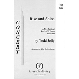 Pavane Rise and Shine SATB arranged by Allan Robert Petker