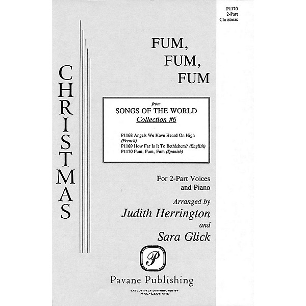 Pavane Fum, Fum, Fum 2-Part arranged by Judy Herrington