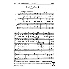 Pavane Roll, Jordan, Roll SATB a cappella arranged by Brian Tate