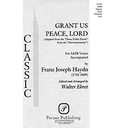 Pavane Grant Us Peace, Lord (Adapted from Harmoniemesse) SATB arranged by Walter Ehret