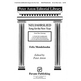 Pavane Song for the New Year SATB a cappella arranged by Peter Aston