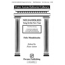 Pavane Song for the New Year SATB a cappella arranged by Peter Aston