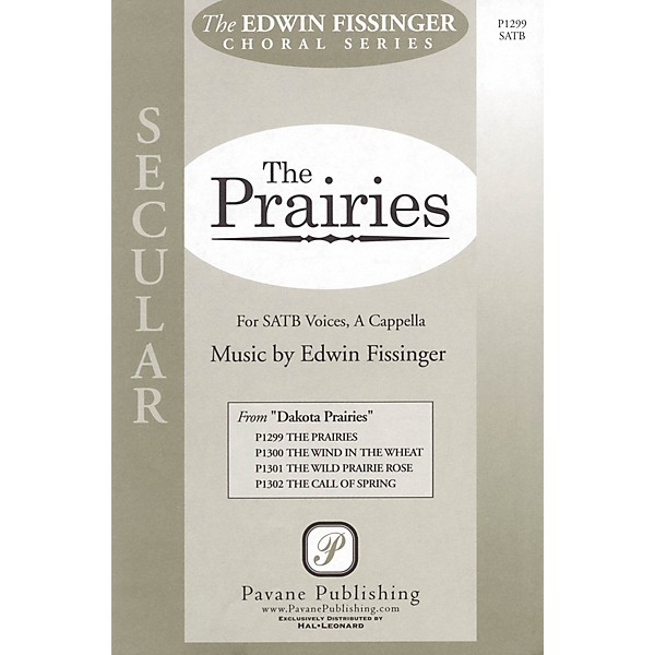 Pavane The Prairies SATB a cappella composed by Edwin Fissinger