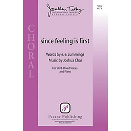 Pavane Since Feeling Is First SATB composed by Joshua Chai