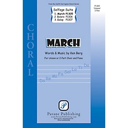 Pavane March (from Solfege Suite) UNIS/2PT composed by Ken Berg