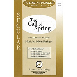 Pavane The Call of Spring (from Dakota Prairies) SATB a cappella composed by Edwin Fissinger