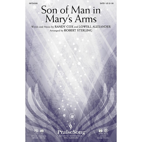 PraiseSong Son of Man in Mary's Arms SATB arranged by Robert Sterling