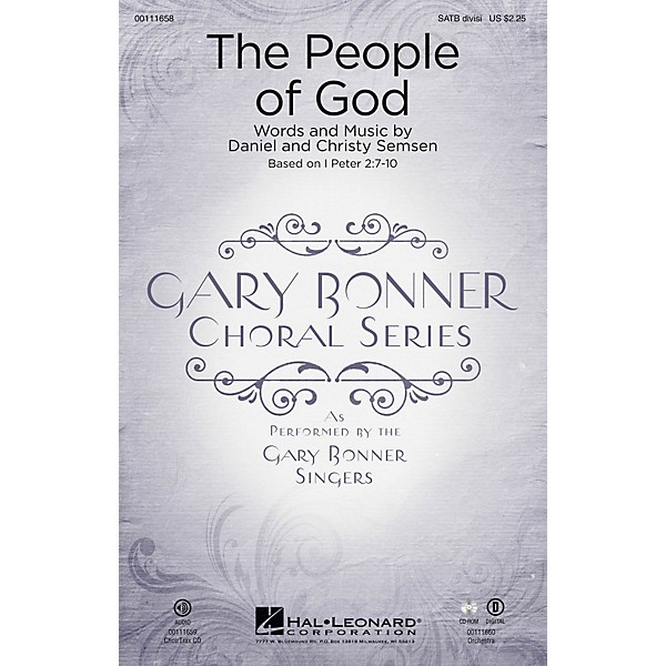 Hal Leonard The People of God (Gary Bonner Choral Series) SATB Divisi composed by Daniel Semsen