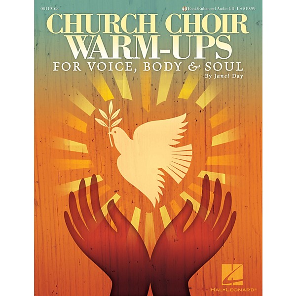 Hal Leonard Church Choir Warm-Ups (For Voice, Body & Soul) Book and CD pak composed by Janet Day