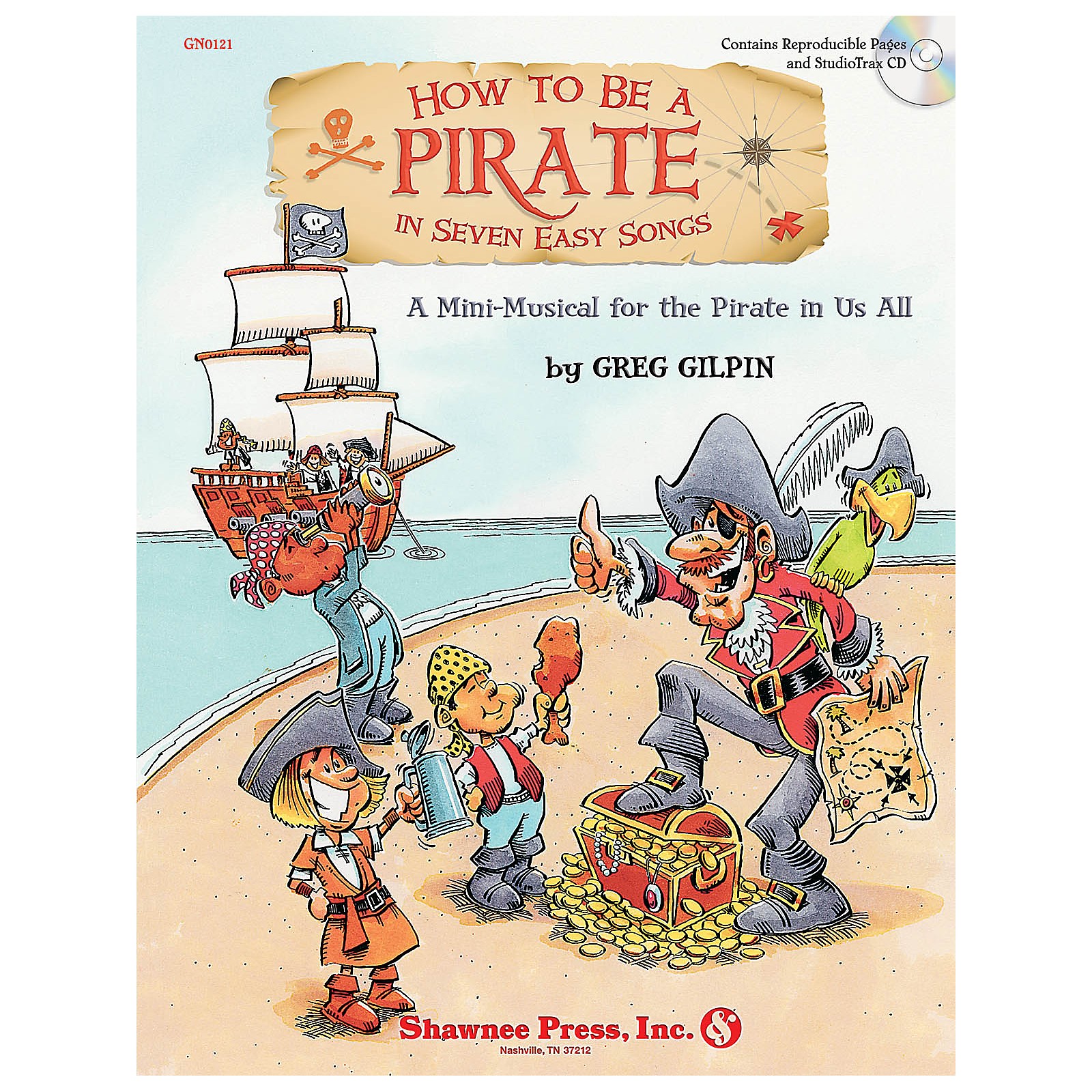 Shawnee Press How to Be a Pirate in Seven Easy Songs CLASSRM KIT ...