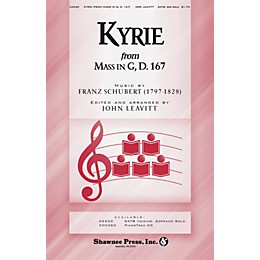Shawnee Press Kyrie (from Schubert's Mass in G) SATB composed by Franz Schubert