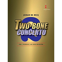 Amstel Music Two-Bone Concerto - 2 Trombones and Wind Orchestra (Includes Score and Parts)