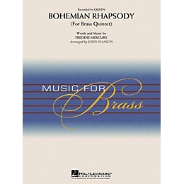 Hal Leonard Bohemian Rhapsody (Brass Quintet) Concert Band Level 3-4 by Queen Arranged by John Wasson