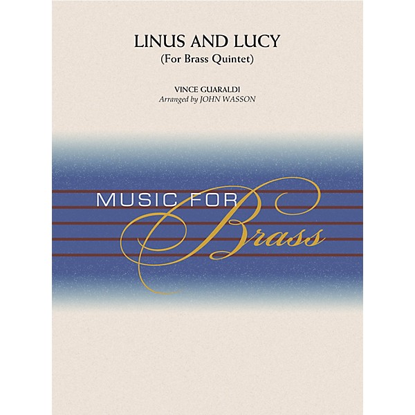 Hal Leonard Linus and Lucy Concert Band Level 3-4 Arranged by John Wasson