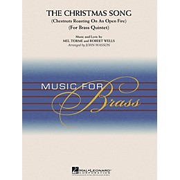 Hal Leonard The Christmas Song (Brass Quintet (opt. Percussion)) Concert Band Level 2-3 Arranged by John Wasson