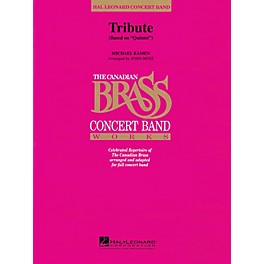 Canadian Brass Tribute (Based on Quintet) Concert Band Level 4 Arranged by John Moss