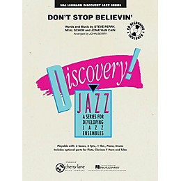 Cherry Lane Don't Stop Believin' Jazz Band Level 1-2 Arranged by John Berry