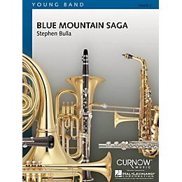Curnow Music Blue Mountain Saga (Grade 2 - Score and Parts) Concert Band Level 2 Composed by Stephen Bulla