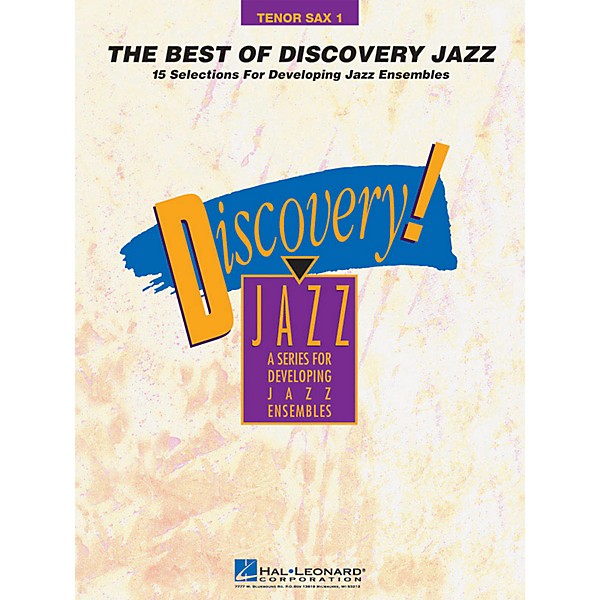 Hal Leonard The Best of Discovery Jazz (Tenor Sax 1) Jazz Band Level 1-2 Composed by Various