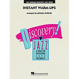 Hal Leonard Instant Warm-Ups Jazz Band Level 1-2 Composed by Michael Sweeney