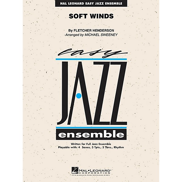 Hal Leonard Soft Winds Jazz Band Level 2 Arranged by Michael Sweeney