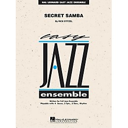 Hal Leonard Secret Samba Jazz Band Level 2 Composed by Rick Stitzel