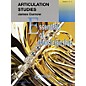 Curnow Music Articulation Studies (Grade 2 to 4 - Score and Parts) Concert Band Level 2-4 Composed by James Curnow thumbnail
