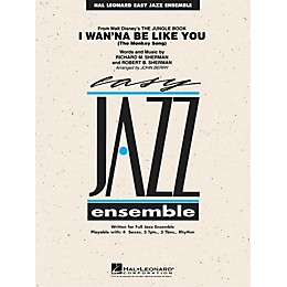 Hal Leonard I Wan'na Be Like You (from The Jungle Book) Jazz Band Level 2 Arranged by John Berry