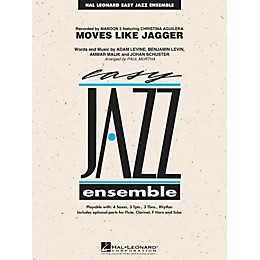 Hal Leonard Moves Like Jagger Jazz Band Level 2 by Maroon 5 Arranged by Paul Murtha