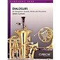 Curnow Music Dialogues (Saxophone Quartet with Concert Band) Concert Band Level 5 Composed by James Curnow thumbnail