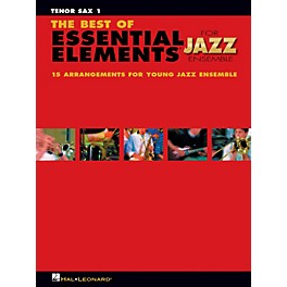 Hal Leonard The Best of Essential Elements for Jazz Ensemble - Tenor Sax 1