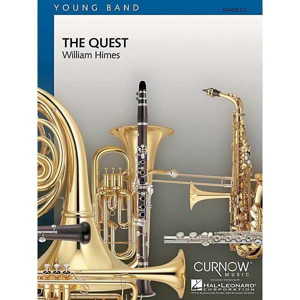 Curnow Music The Quest (Grade 2.5 - Score and Parts) Concert Band Level 2.5 Composed by William Himes