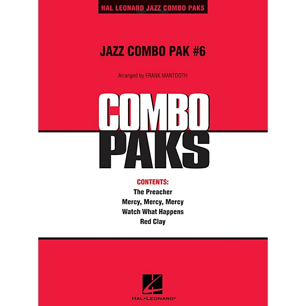 Hal Leonard Jazz Combo Pak #6 (with audio download) Jazz Band Level 3 Arranged by Frank Mantooth