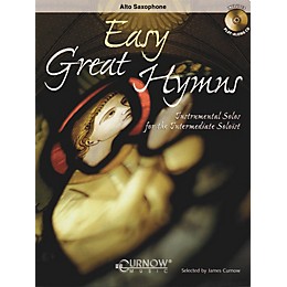 Curnow Music Easy Great Hymns (Alto Saxophone - Grade 2) Concert Band Level 2