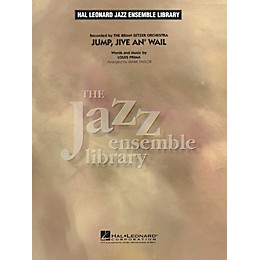 Hal Leonard Jump, Jive An' Wail Jazz Band Level 4 by The Brian Setzer Orchestra Arranged by Mark Taylor