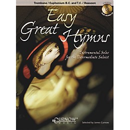 Curnow Music Easy Great Hymns (Trombone/Euphonium (BC or TC)/Bassoon - Grade 2) Concert Band Level 2