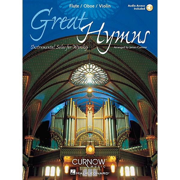 Curnow Music Great Hymns (Flute/Oboe/Violin - Grade 3-4) Concert Band Level 3-4