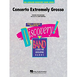 Hal Leonard Concerto Extremely Grosso Concert Band Level 1.5 Composed by David Marshall